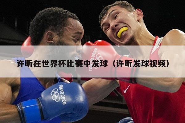 许昕在世界杯比赛中发球（许昕发球视频）