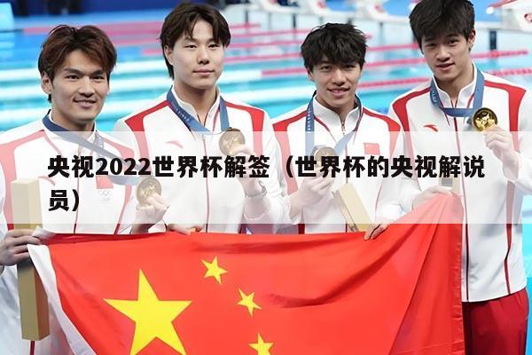 央视2022世界杯解签（世界杯的央视解说员）