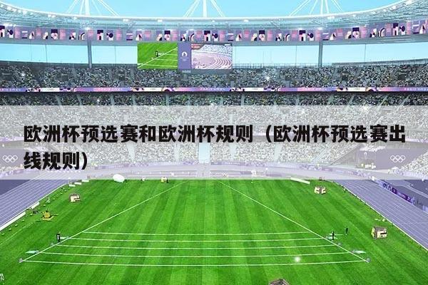 欧洲杯预选赛和欧洲杯规则（欧洲杯预选赛出线规则）