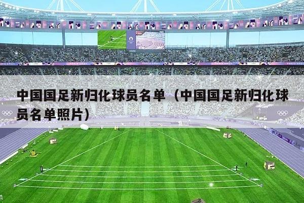 中国国足新归化球员名单（中国国足新归化球员名单照片）