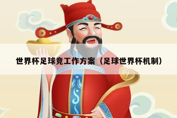 世界杯足球竞工作方案（足球世界杯机制）