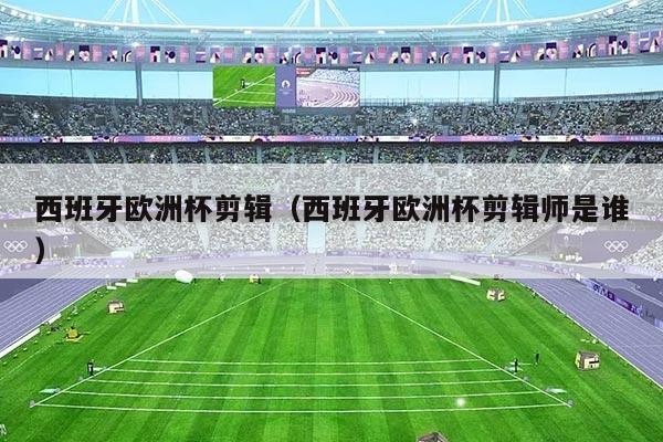 西班牙欧洲杯剪辑（西班牙欧洲杯剪辑师是谁）