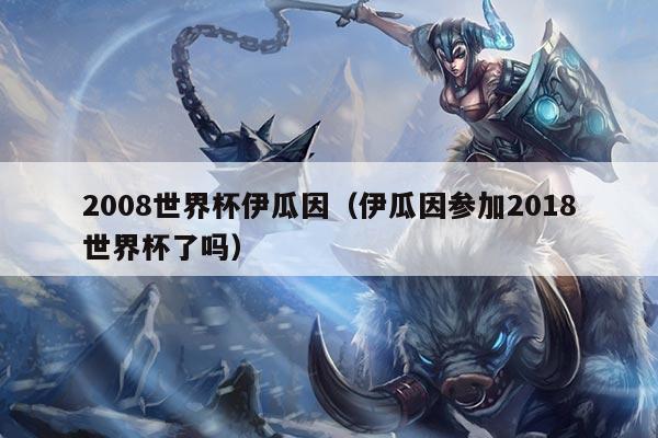 2008世界杯伊瓜因（伊瓜因参加2018世界杯了吗）