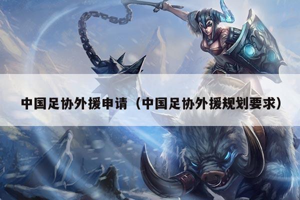 中国足协外援申请（中国足协外援规划要求）